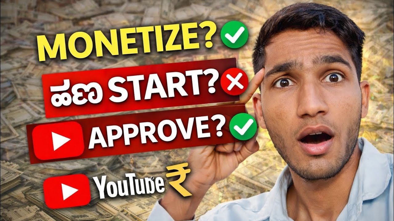 YouTube Monetization Eligibility 😱 | Monetization Apply Hege Madodu? | YouTube Rules Kannada #viral