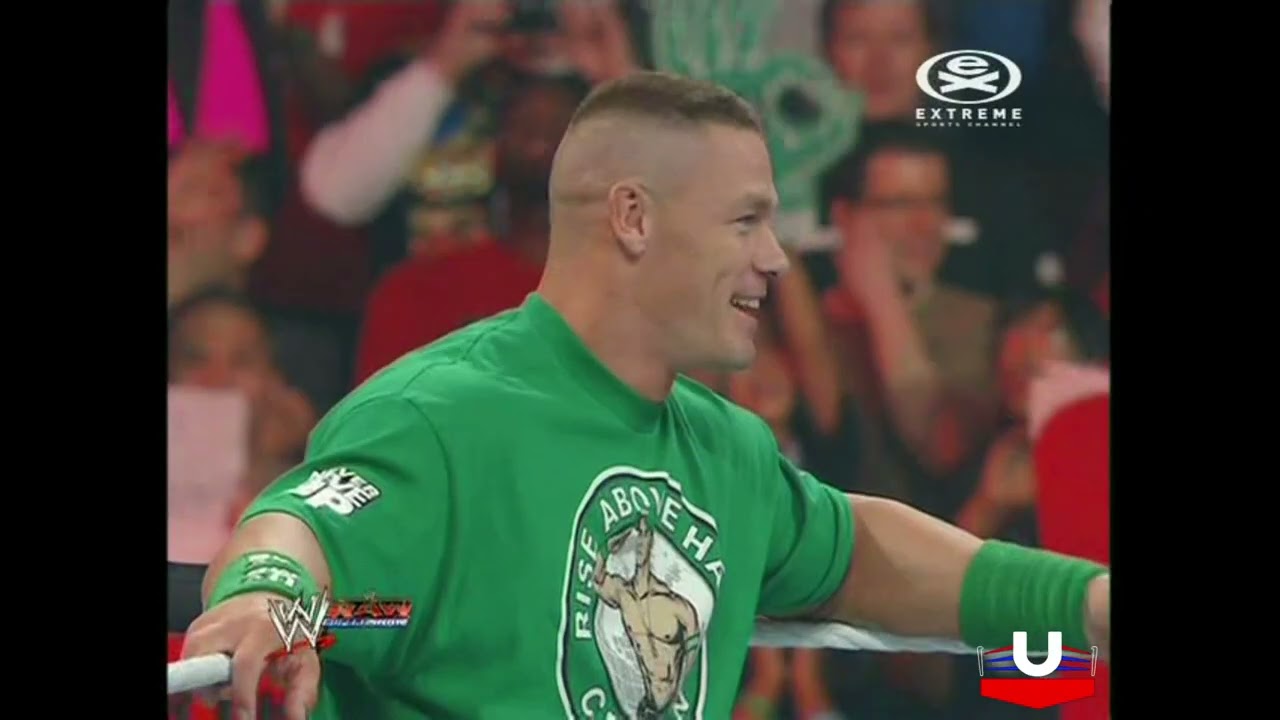WWE Raw 09.04.2012: Brock Lesnar i John Cena segment - PL