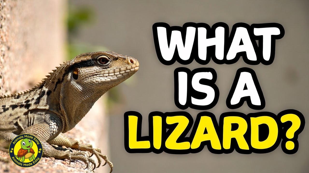 What Is a Lizard? | Learn About Lizards for Kids | Animals Made Easy