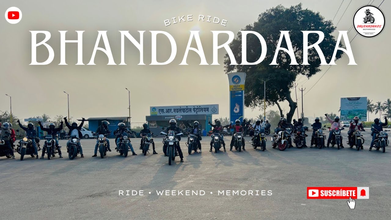 Massive 30 Bikes Ride to Bhandardara😱 | Epic Weekend Ride Vlog | DHURANDHARS 
