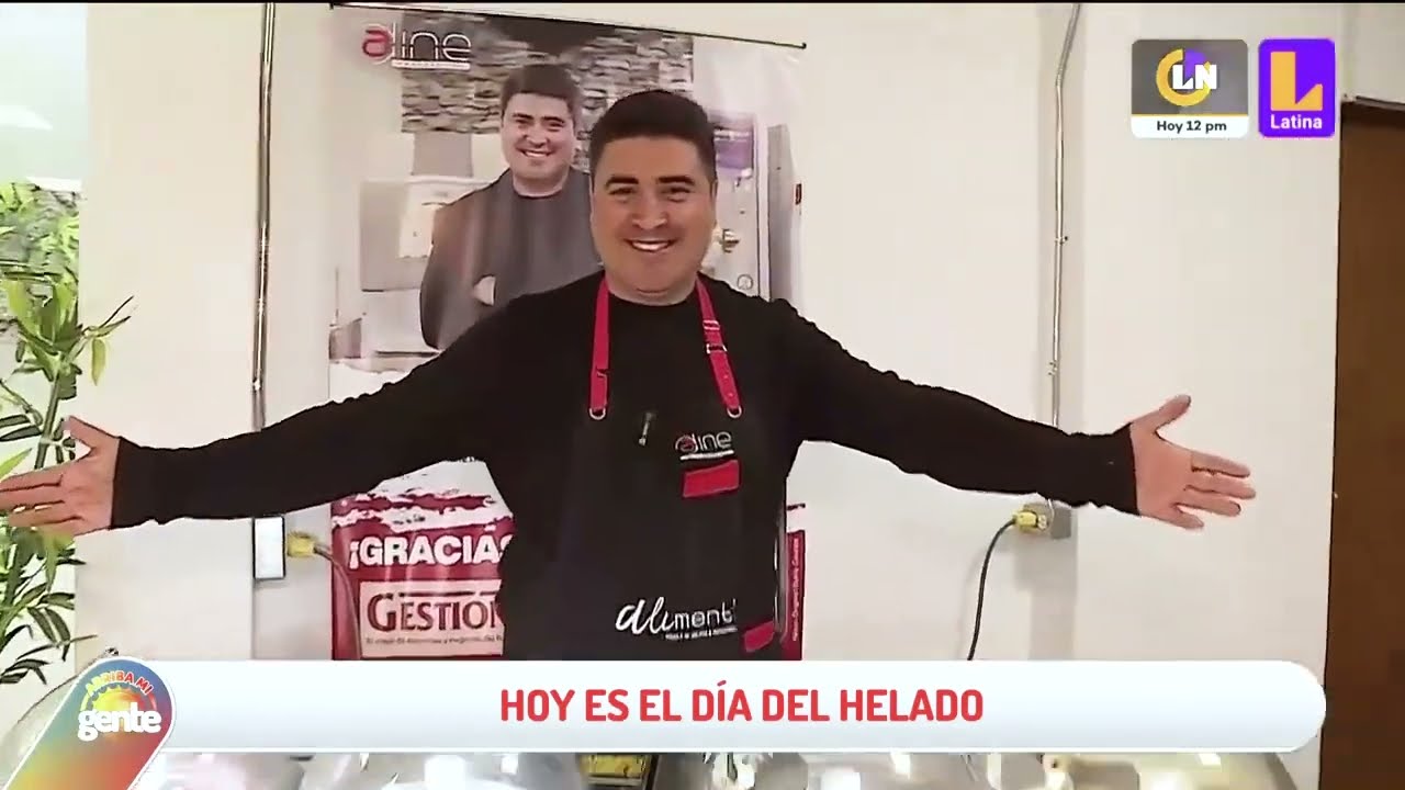 Entrevista por el D&iacute;a Internacional del Helado - Alimenti