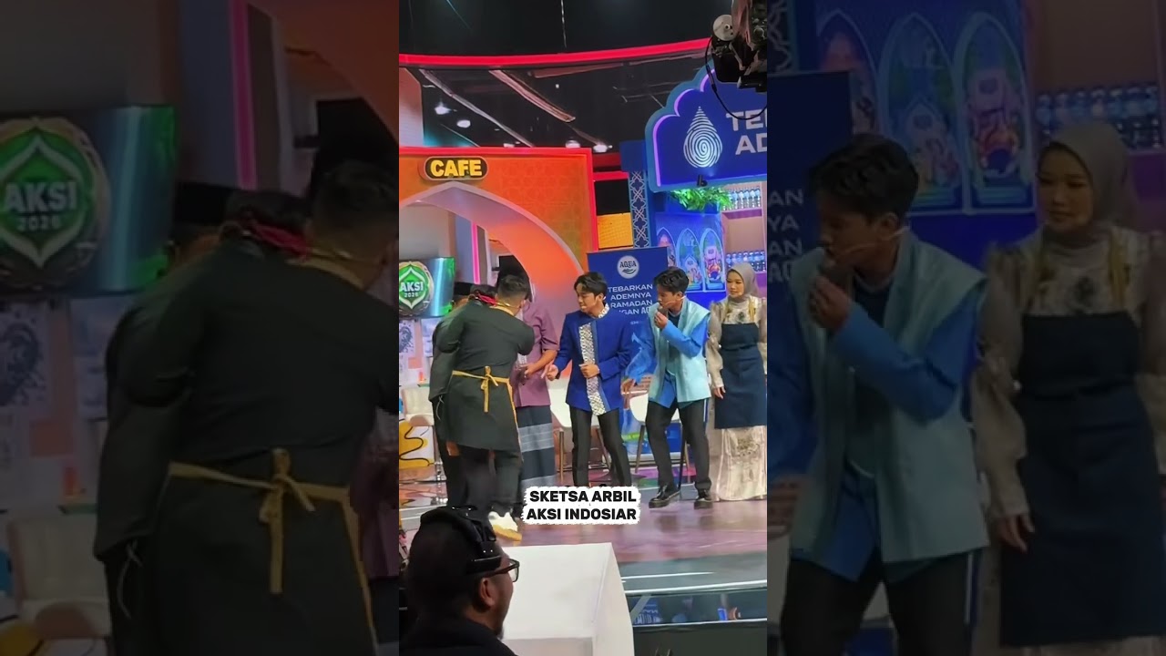 SKETSA AKBAR FAMILY AKSI INDOSIAR ABANG ARBIL DAN ABI VALEN