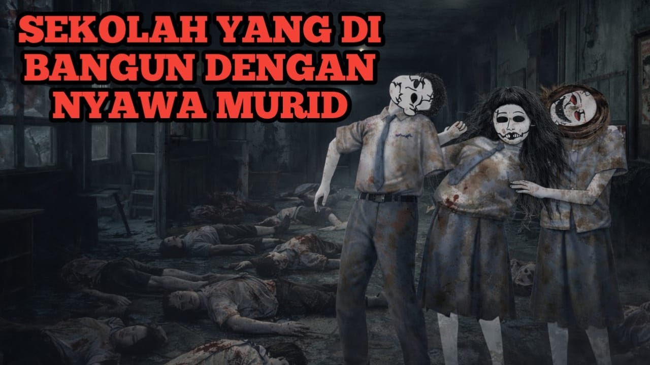 SEKOLAH YANG DI BANGUN DENGAN NYAWA MURID | ANIMASI HOROR