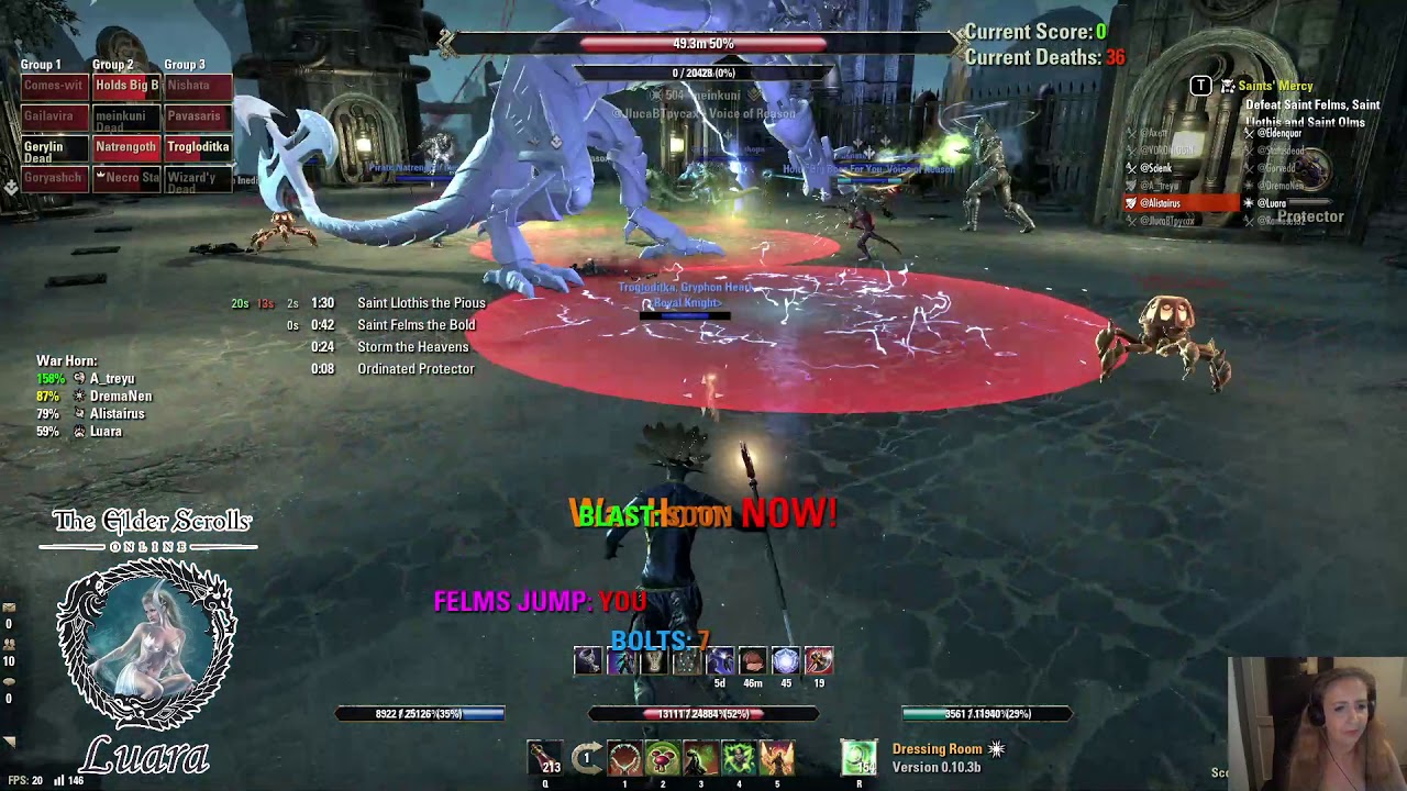 TESO -  vAS+2 warden front healer PC/EU RU