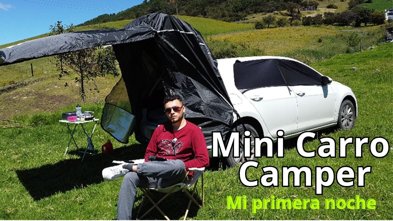 Así fue mi primera noche viviendo en mi carro | Roadtrip en mini camper (Embalse de Neusa)