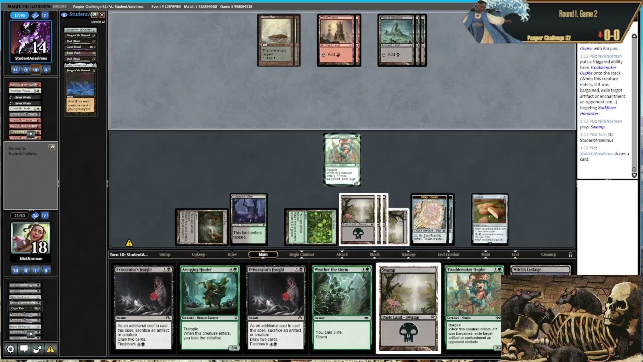 Golgari Gardens Pauper Challenge - 8/2/26 - Top 4