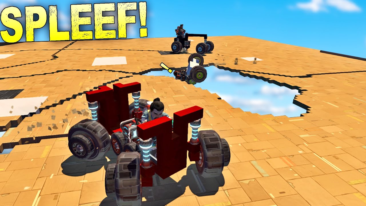 Multiplayer SPLEEF Arena is Peak Suspense!