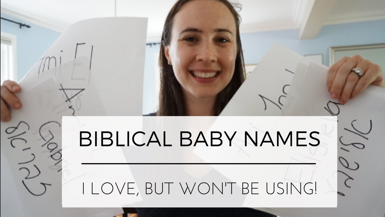 Jewish Biblical Baby Names I Love, But Won't Be Using