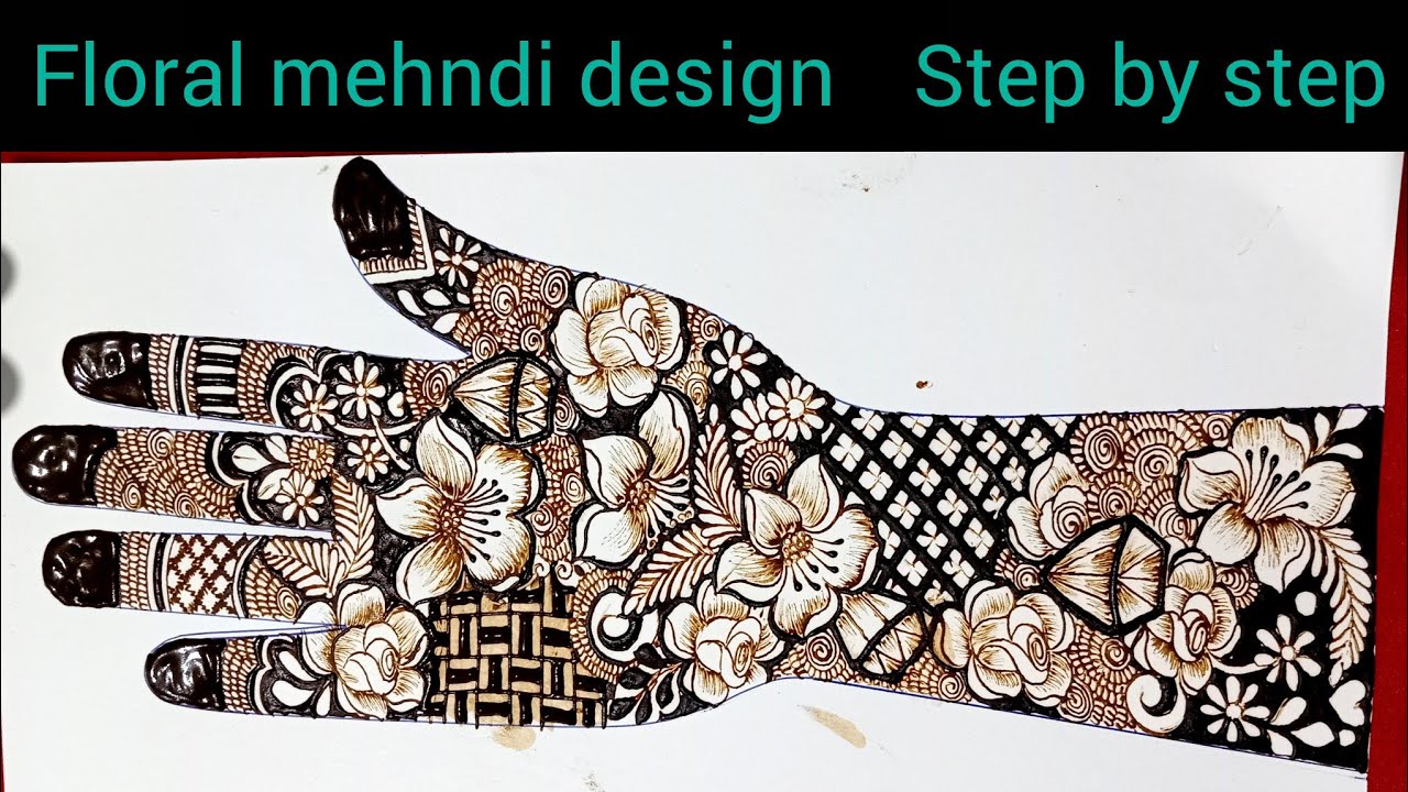 Very beautiful mehndi design front hand ||latest mehndi designs for hands || New Mehndi designs