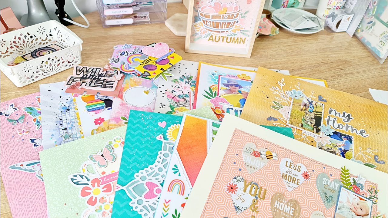 Project Share | Scrapbook Layouts | Apr – Jun 2021