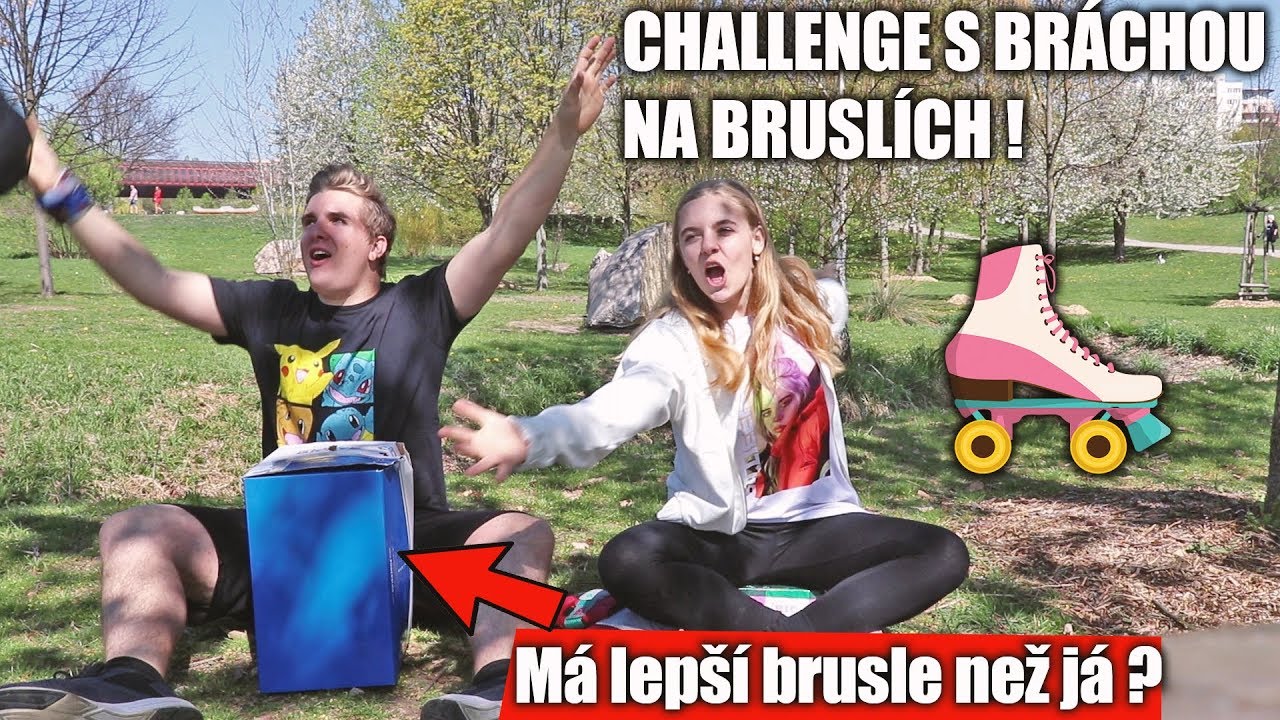 Sportovní challenge na bruslích s bráchou /LEA