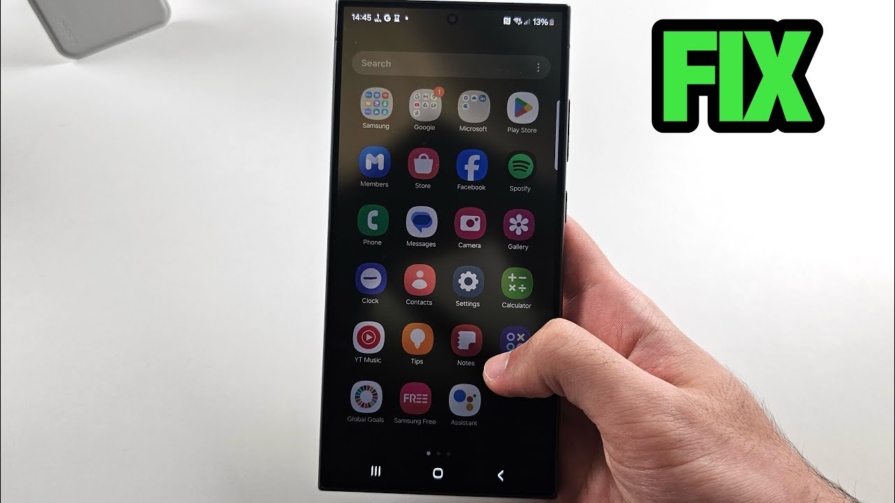 Samsung Galaxy S24 Ultra Screen Not Working SOLVED!