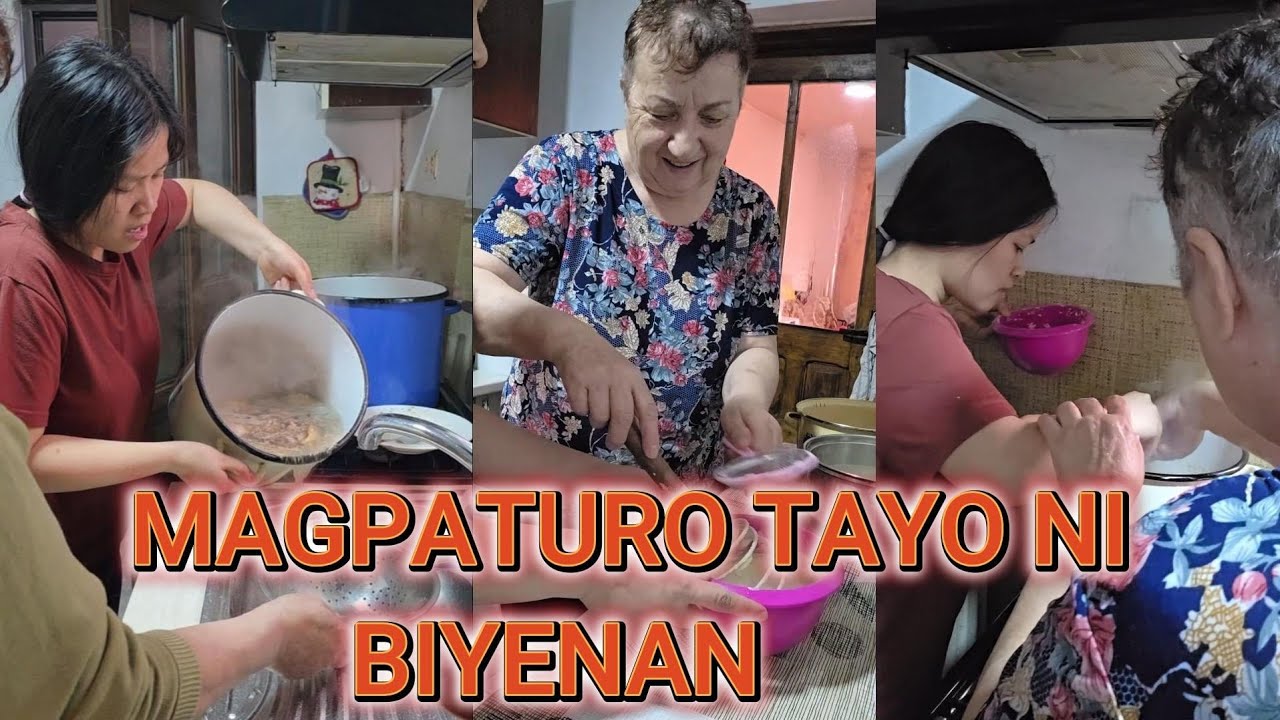 NAGPATURO AKO NI MAMA BIYENAN MAGLUTO NG CIORBA DE GALUSTI