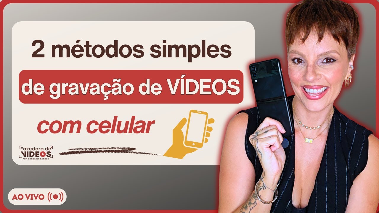 2 métodos super simples de gravação de vídeos com celular