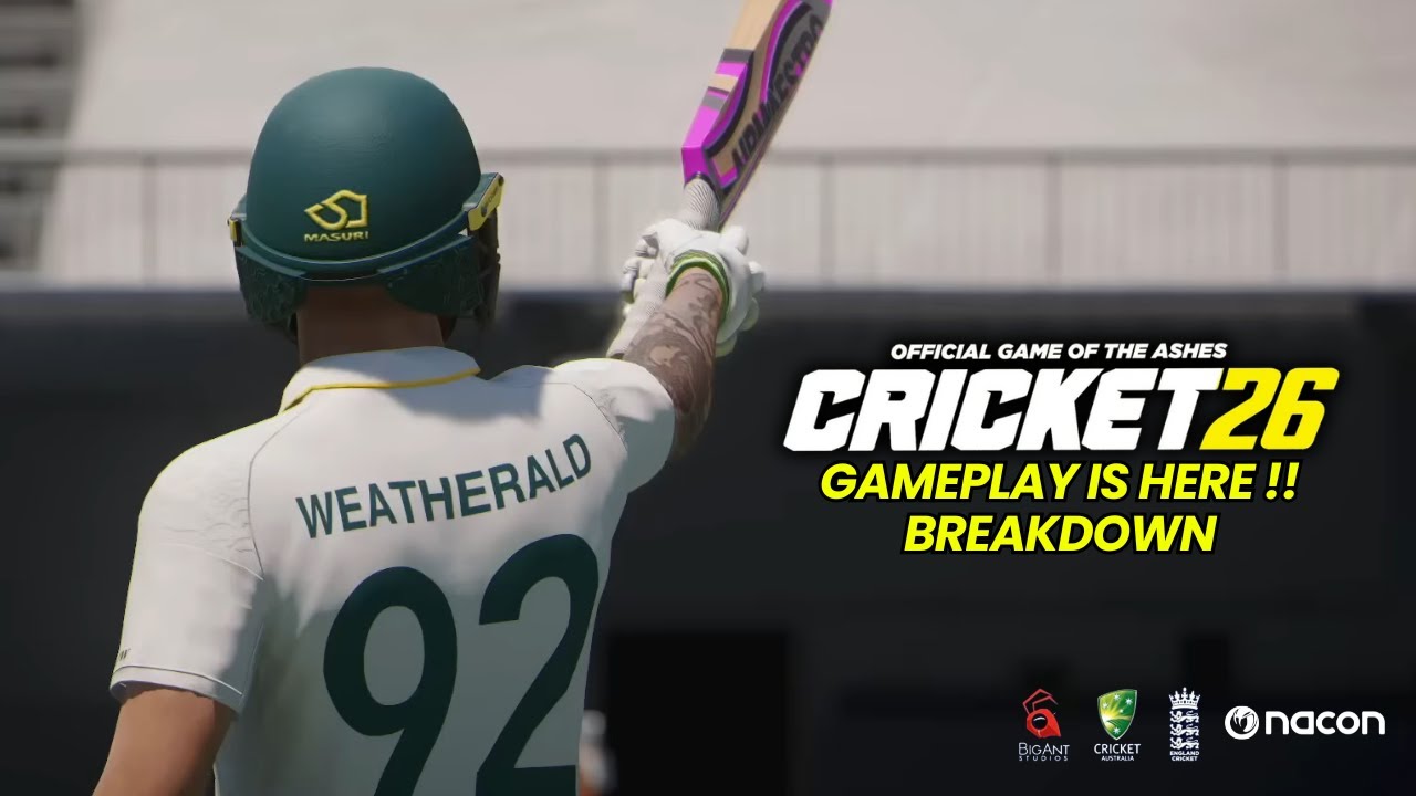 CRICKET 26 OFFICIAL GAMEPLAY BREAKDOWN | New Features, Graphics Upgrade & Real Match Experience!