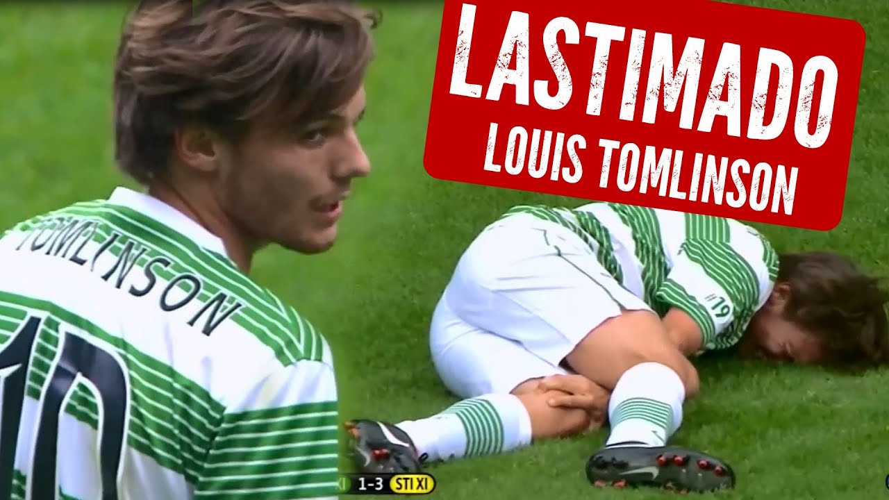 ¡Louis Tomlinson Lastimado En Partido de Futbol!