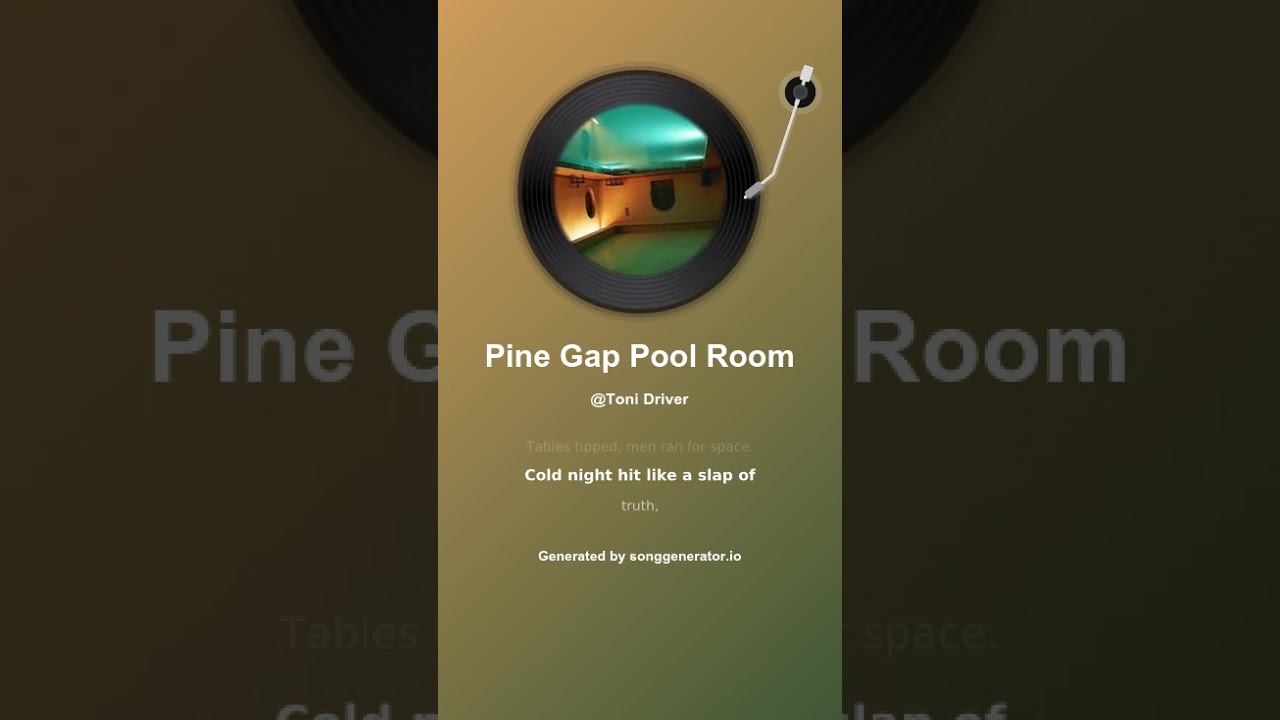 Pine Gap Pool Room