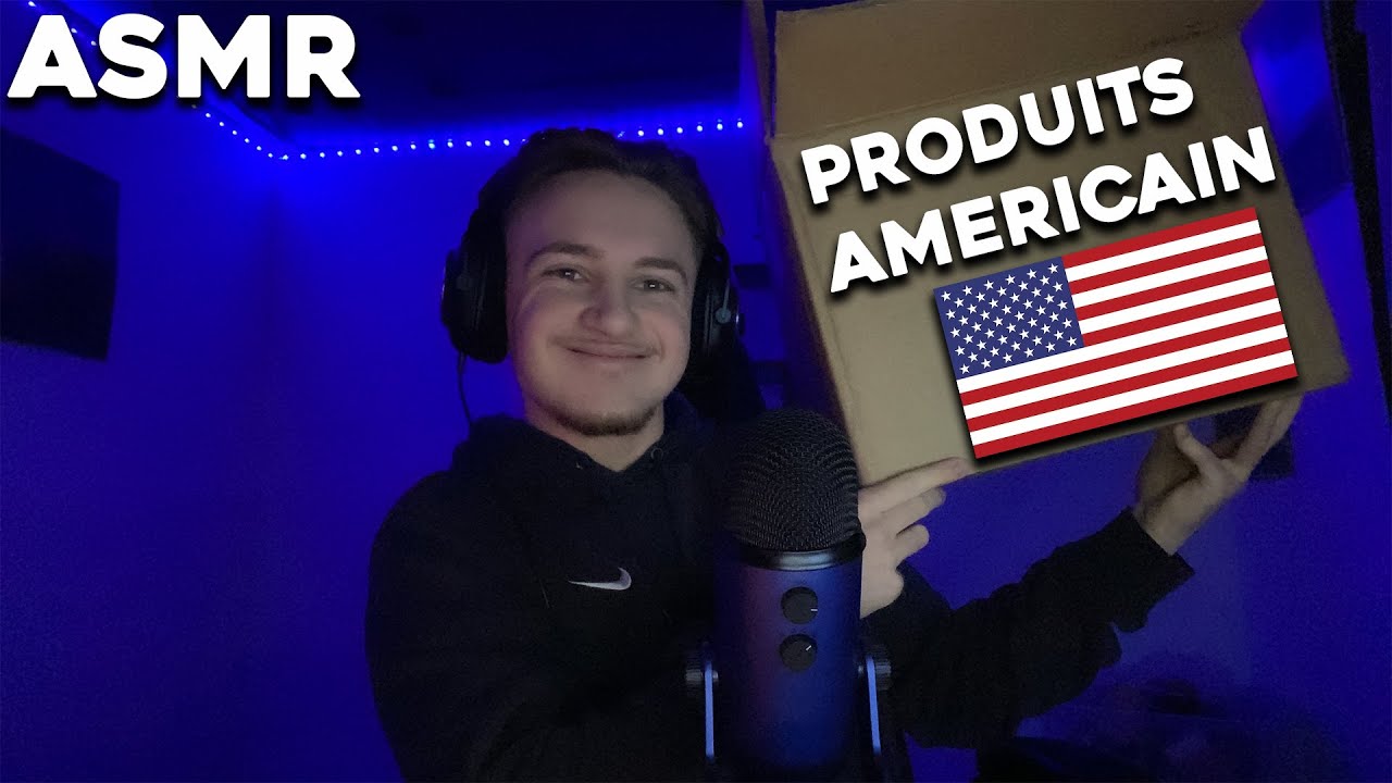 ASMR - DÉGUSTATION PRODUIT AMÉRICAIN 🇺🇸