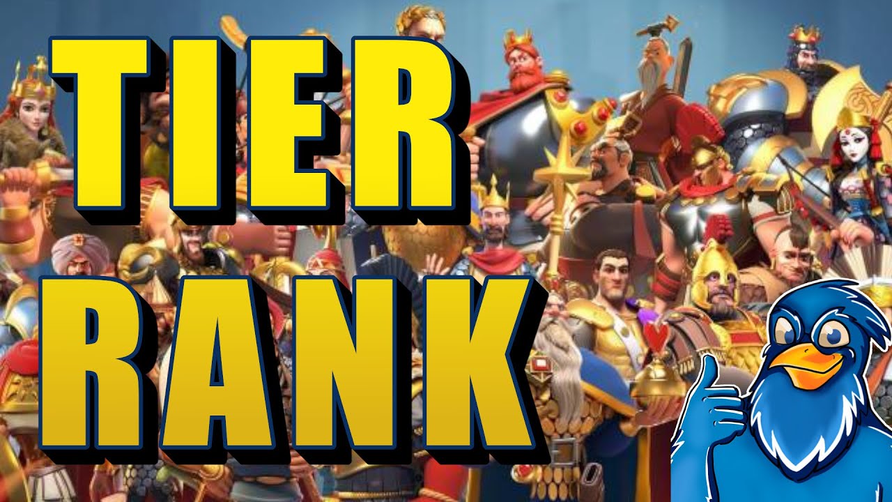 TIER RANK DOWÓDCÓW SIERPIEŃ 2025! | Rise of Kingdoms
