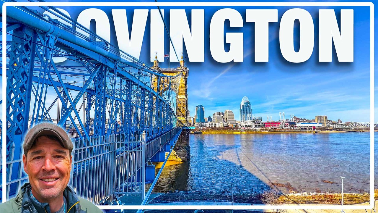 Covington, Kentucky - 4k Virtual Walking Tour for Treadmill - City Walks