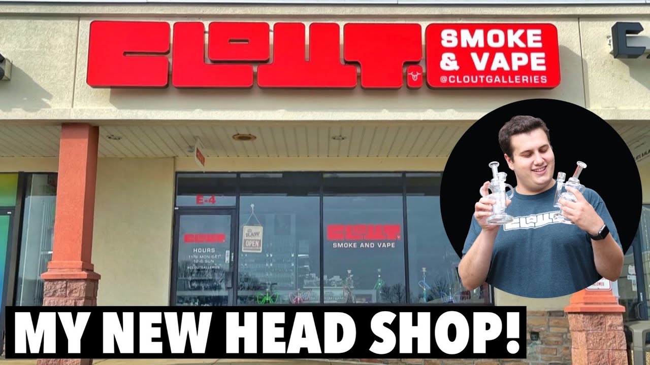 WORLDS BEST HEAD SHOP!? (Clout Glass Gallery Tour)