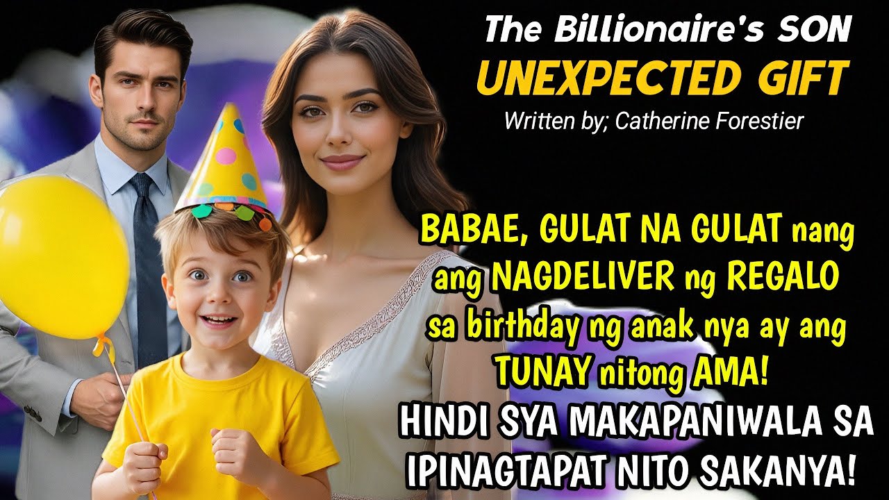 BABAE, GULAT NA GULAT ng ang MAGDELIVER NG regalo sa anak ay ang tunay nitong AMA! Alamin!