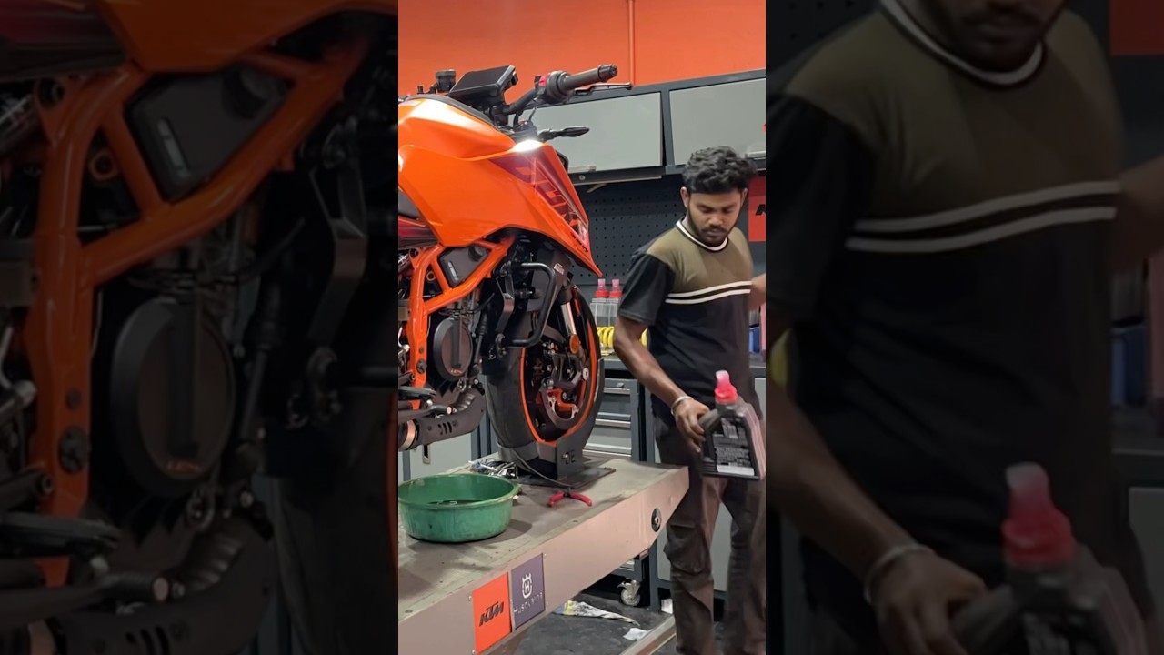 duke 39T gen3 1st service cost✅&hearts;️ #shorts #ktmduke #service #ktm #duke #bike #automobile #trending