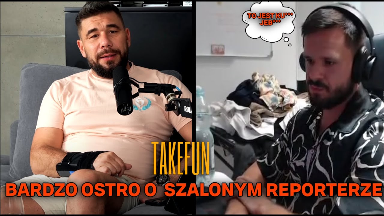 TAKEFUN ogląda film Stanowskiego o szalonym reporterze *OSTRO*