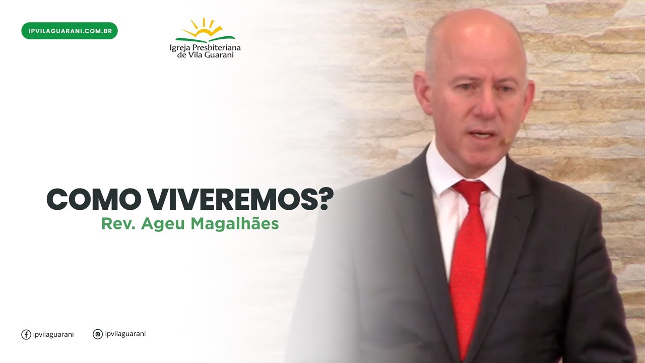 Como viveremos - Êxodo 23:14 a 19 | Rev Ageu Magalhães