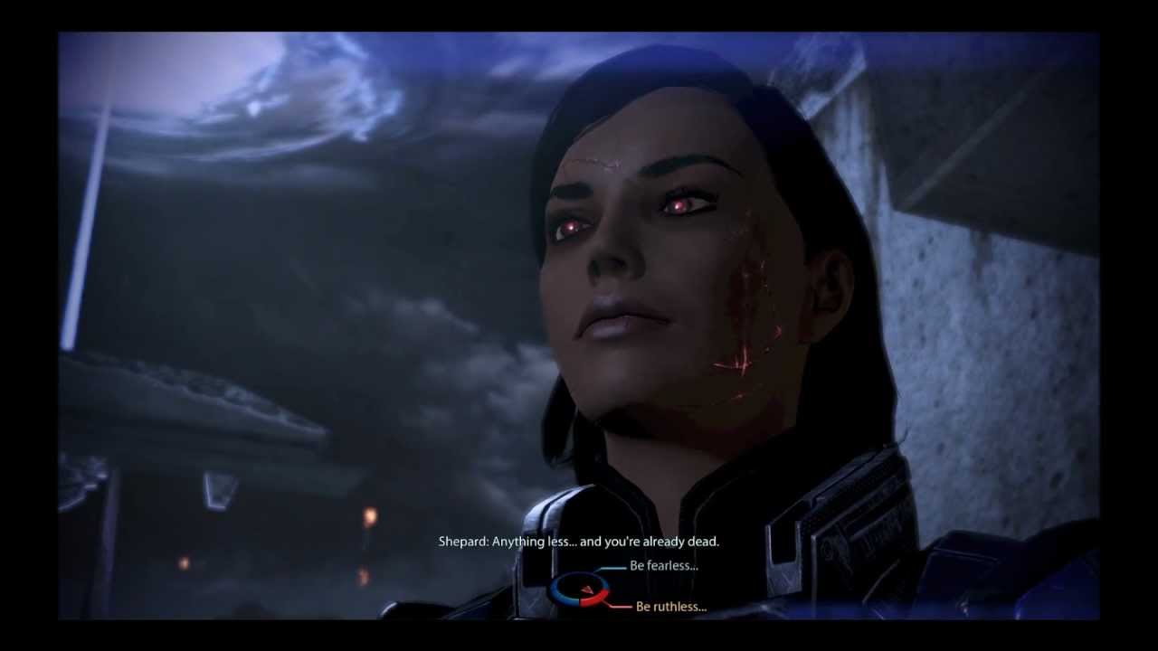 Mass Effect 3 Final Speech Renegade FemShep