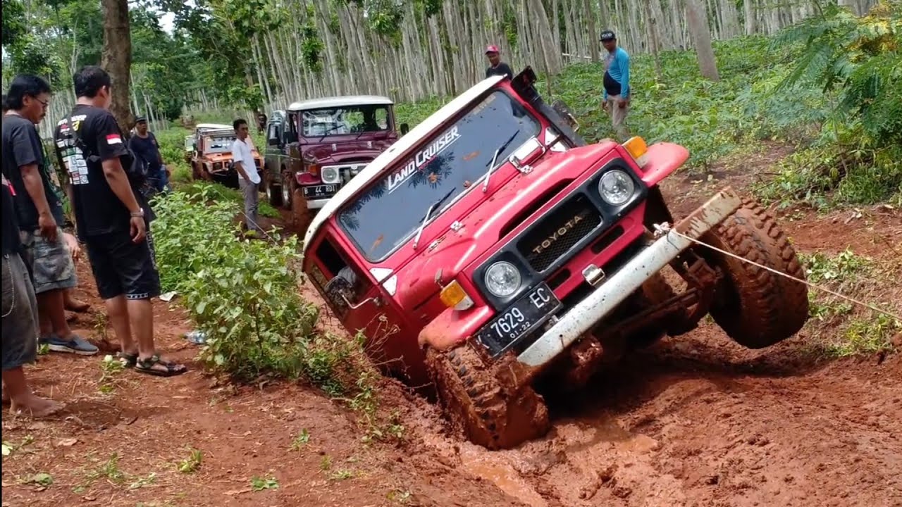 PILIH MANA, FJ80 ATAU SJ40  DI TRACK LUMPUR SPERTI INI| OFFROAD EXTREME
