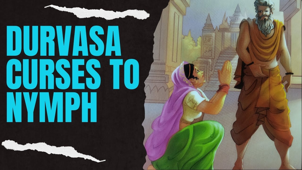 Durvasa Curses To Nymph || English Story || listen and learn || improve your knowledge ||