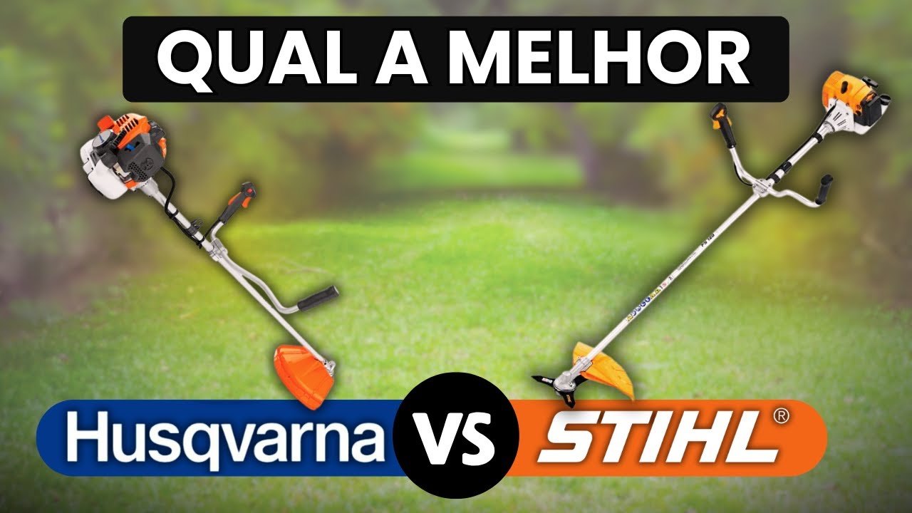 ROÇADEIRA HUSQVARNA 131R ou STIHL FS 120? Descubra Qual Roçadeira Profissional à Gasolina é a Melhor