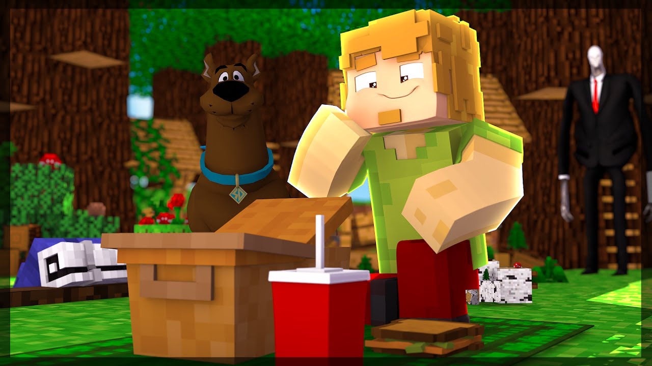 Minecraft: SCOOBY-DOO! - SLENDER APARECEU ! #22 (MINECRAFT MACHINIMA)