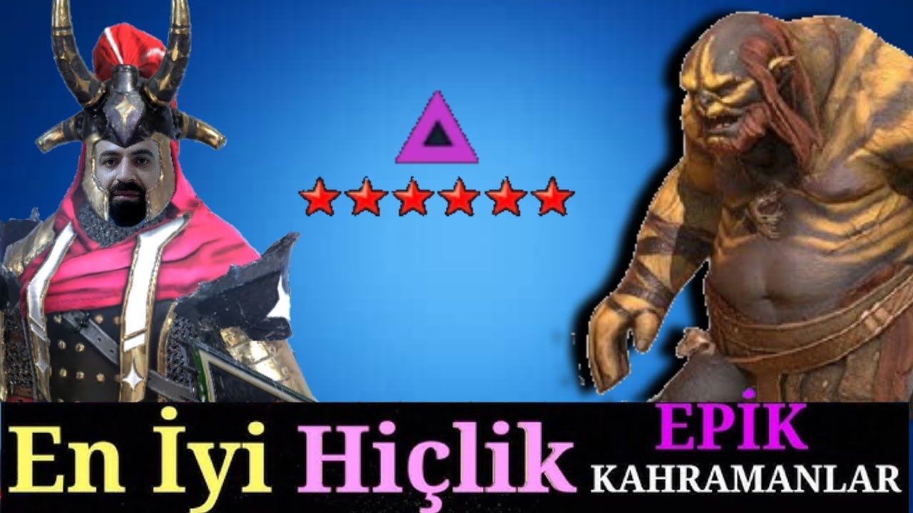 60 a ATILMASI GEREKEN Hİ&Ccedil;LİK EPIKLER | RAID Shadow Legends T&uuml;rk&ccedil;e 