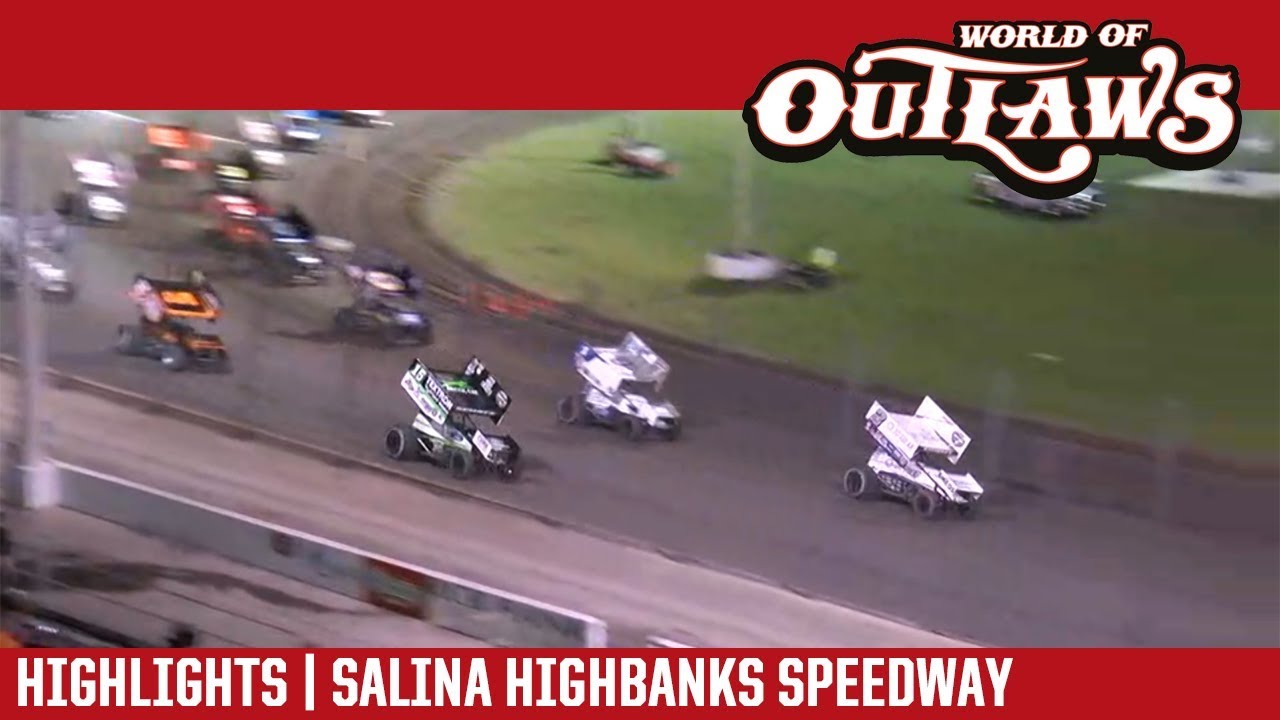 World of Outlaws Craftsman Sprint Cars Salina Highbanks Speedway May 5, 2018 | HIGHLIGHTS