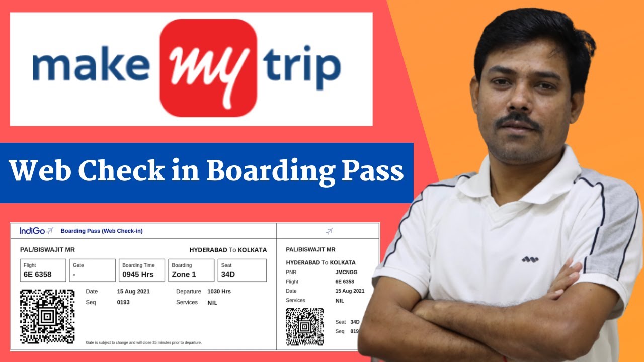 How To Get Boarding Pass From Make My Trip | Make My Trip Flight Web Check in | MakeMyTrip