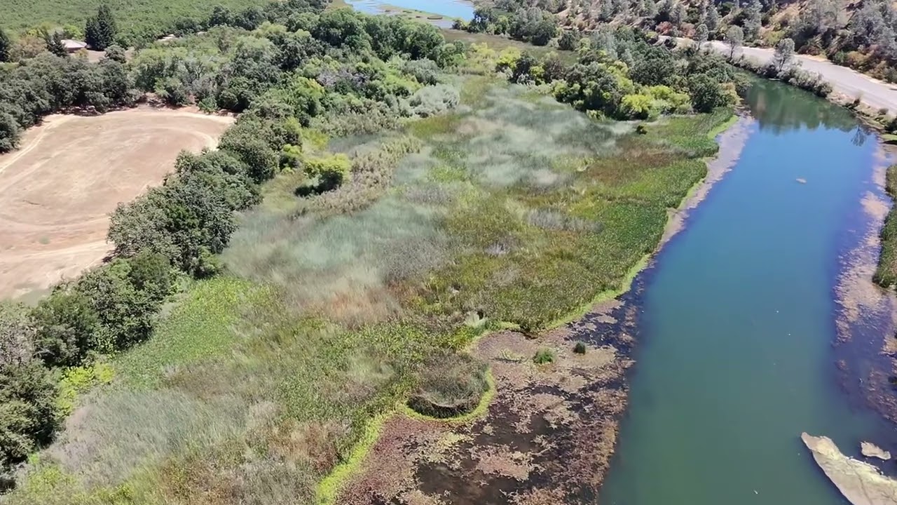 Lake Solano eastbound flight