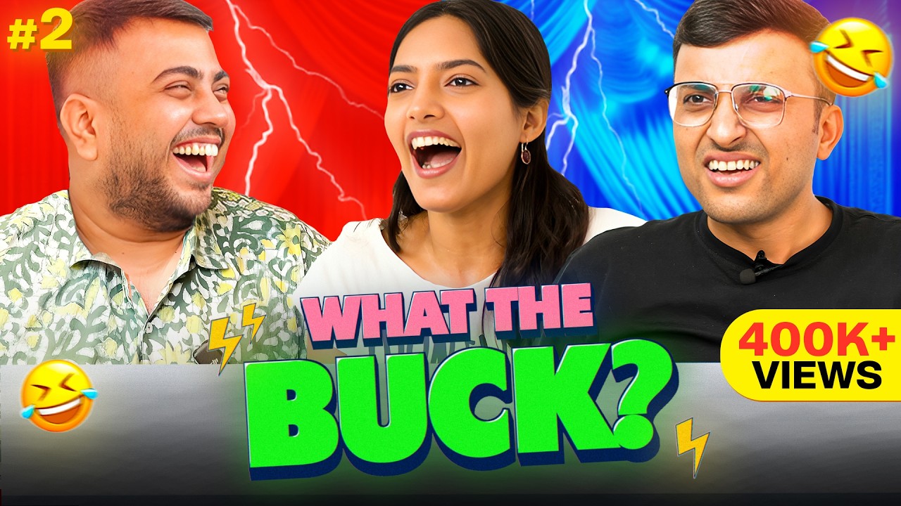 @ashishsolanki_1  and Shreya from Comicstan Test Their Knowledge ​| What The Buck Ep.2