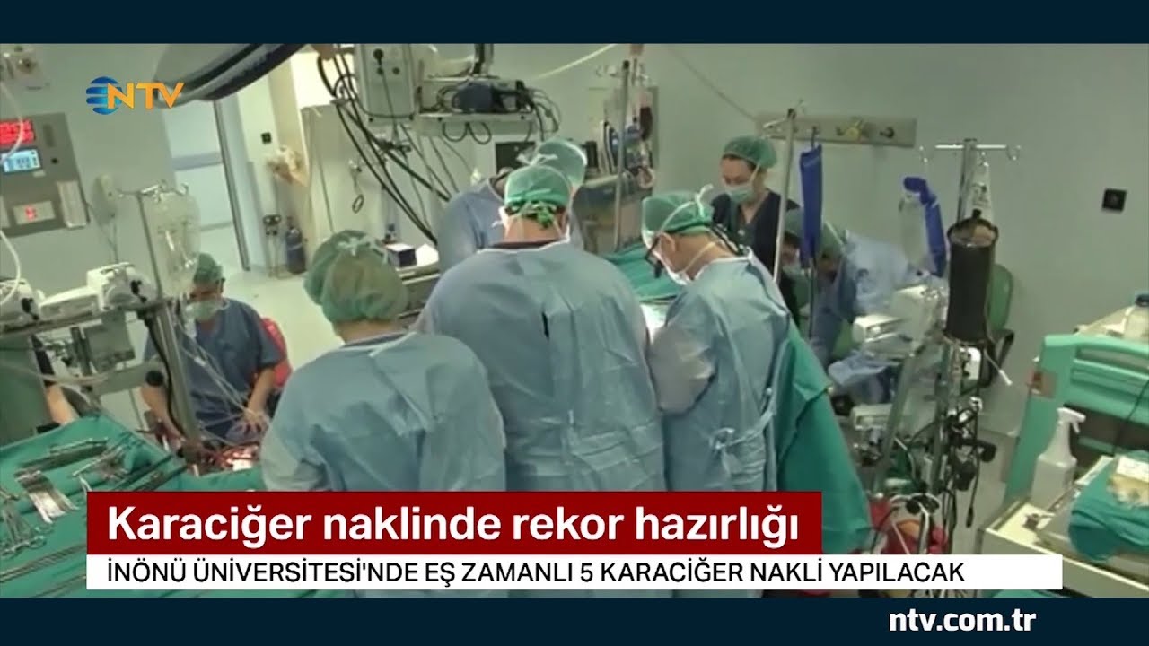 Aynı anda canlıdan canlıya 5 nakil yapılacak (İnönü Üniversitesi Guinness yolunda)