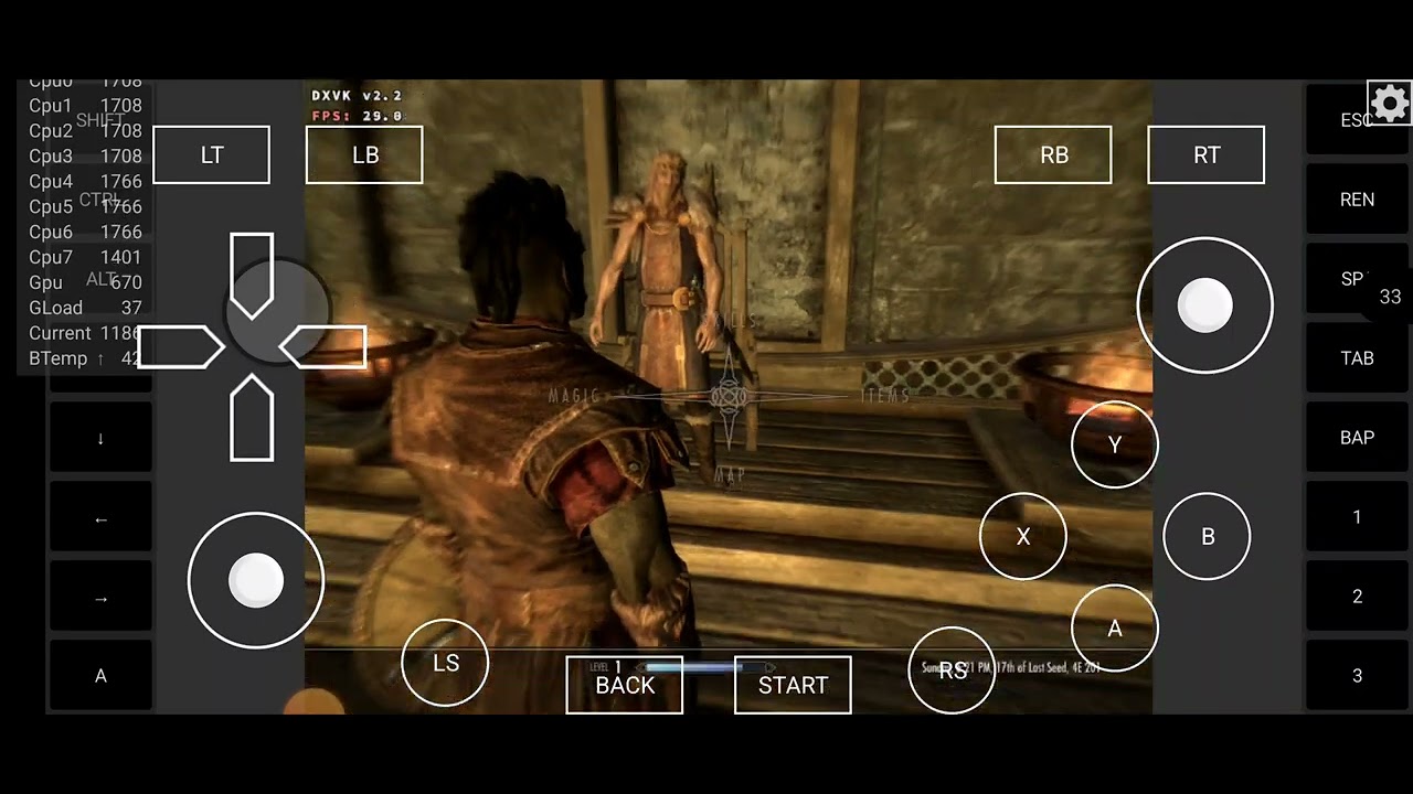 TES V: Skyrim - Poco F3 (SD870) - Exagear DXVK Xegw