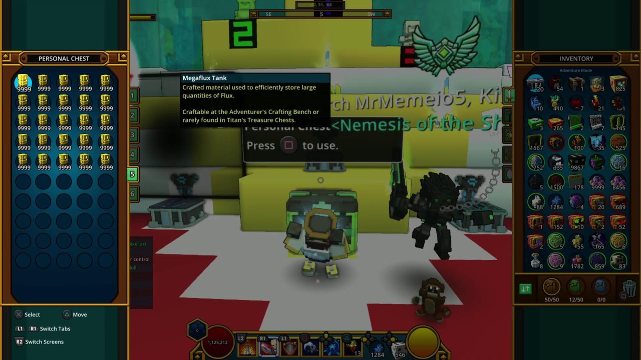Playing Trove with 2.5 Billion Flux