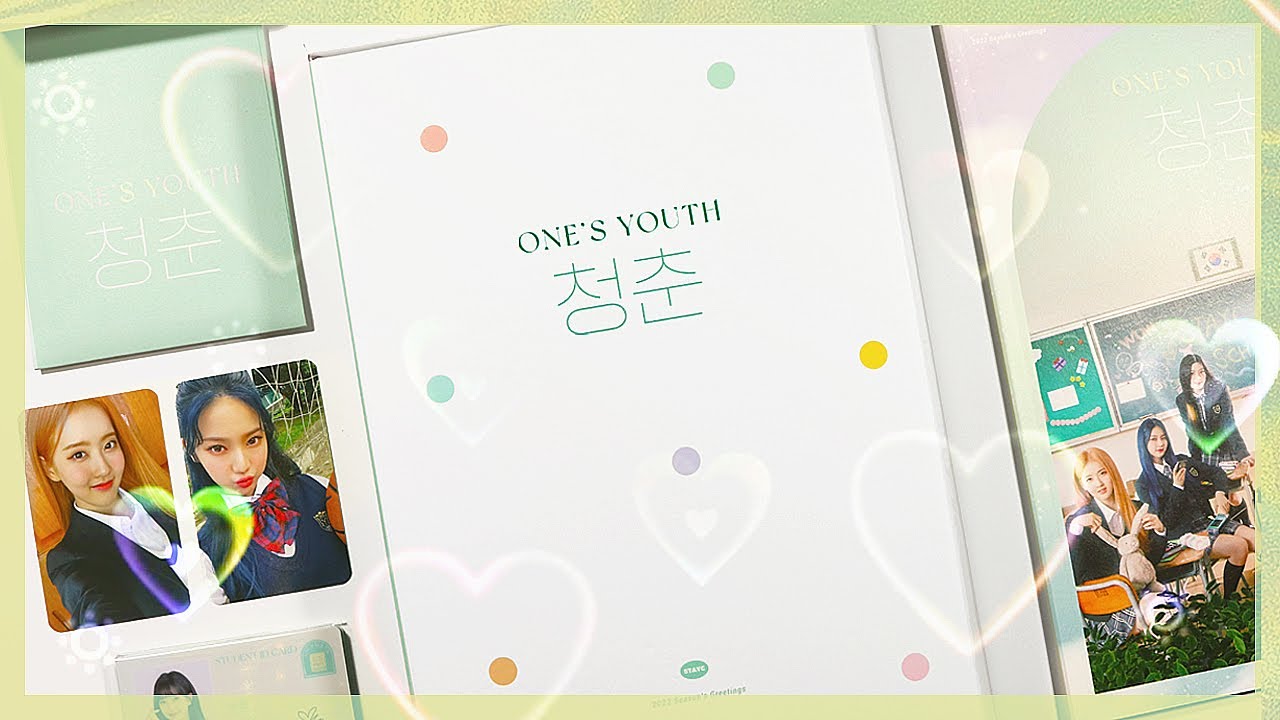 stayc (스테이씨) 2022 season's greetings ☆ unboxing