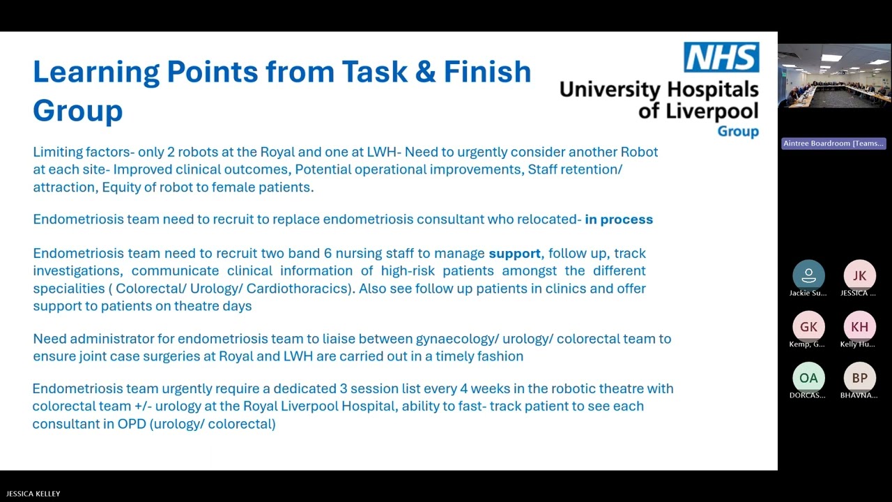 NHS University Hospitals of Liverpool Group Board meeting - November 2024