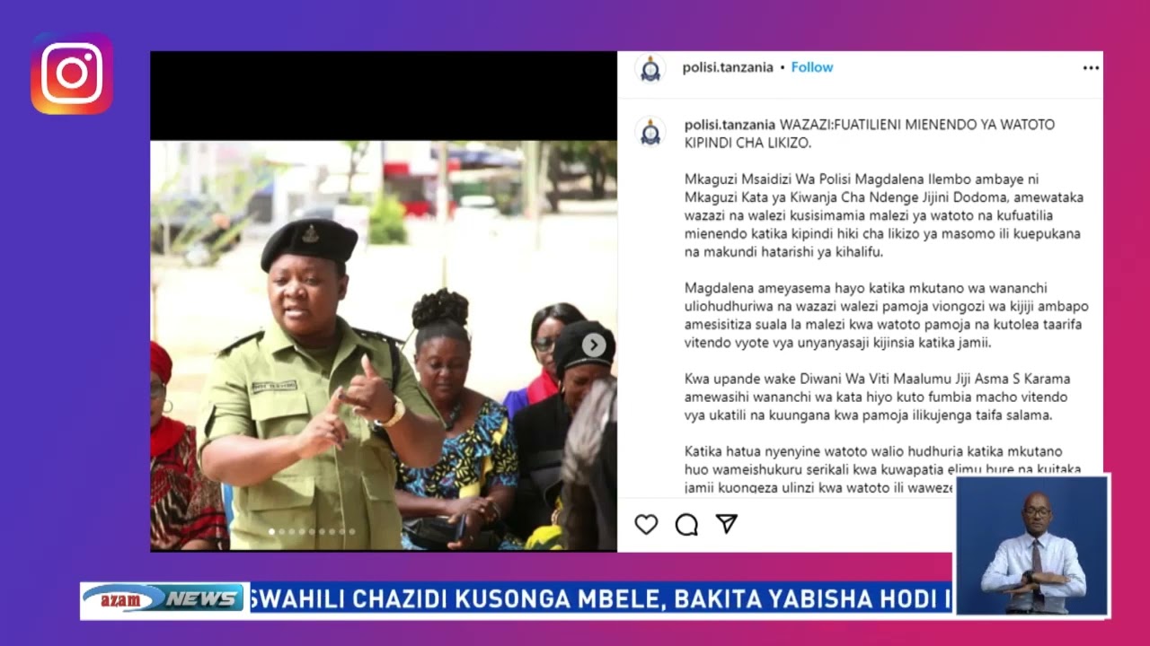 MITANDAONI: Taarifa mbalimbali zilizovuma - Azam News 09/06/2023