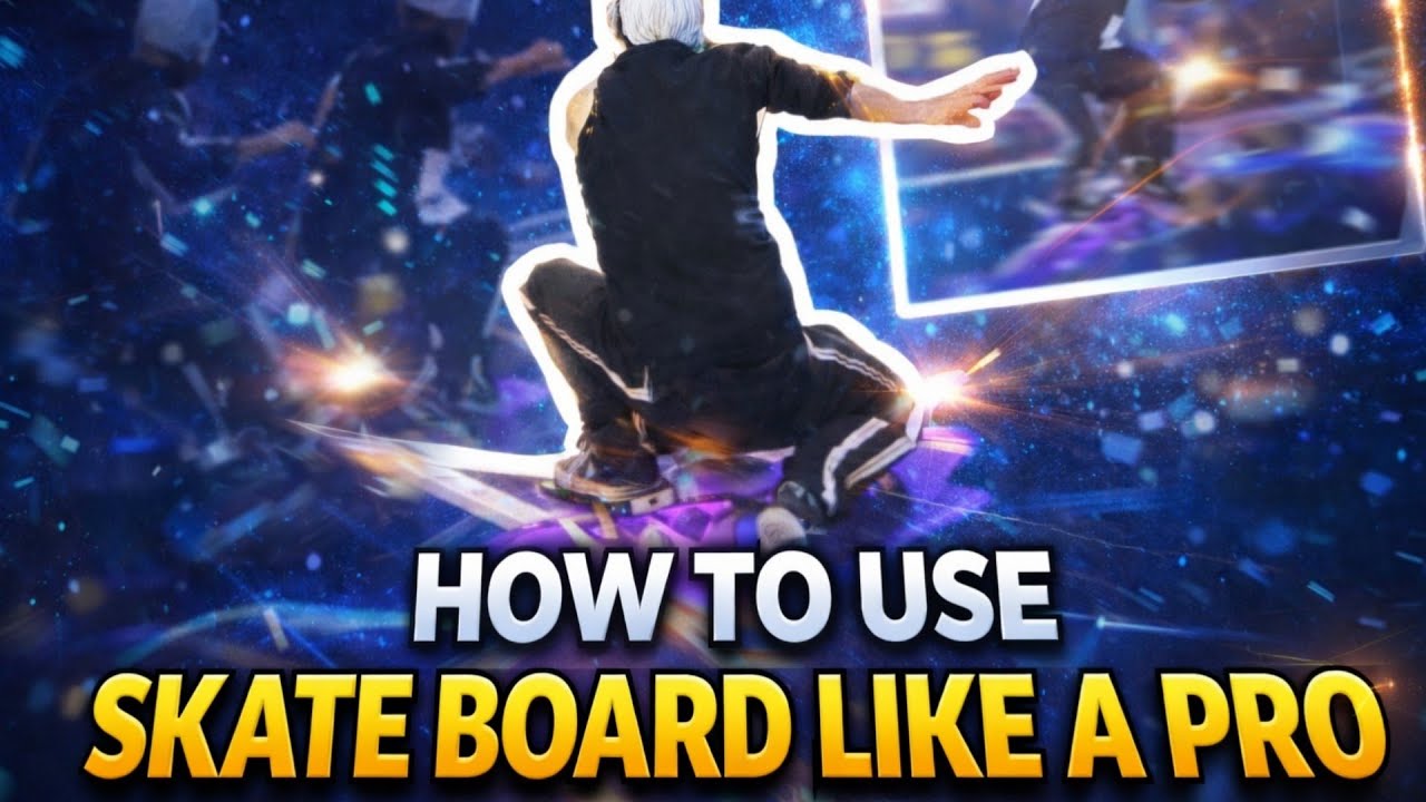 How to use skate board like a pro 🛹