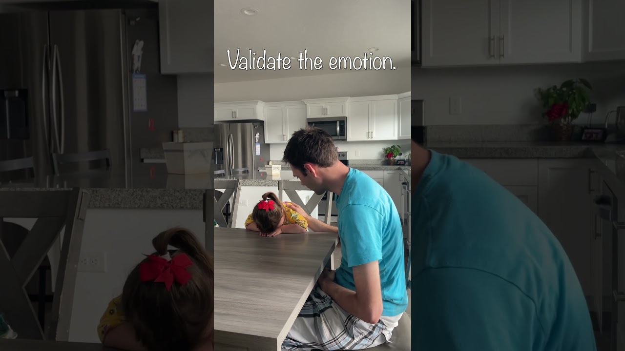 Emotion Coaching Sad Child