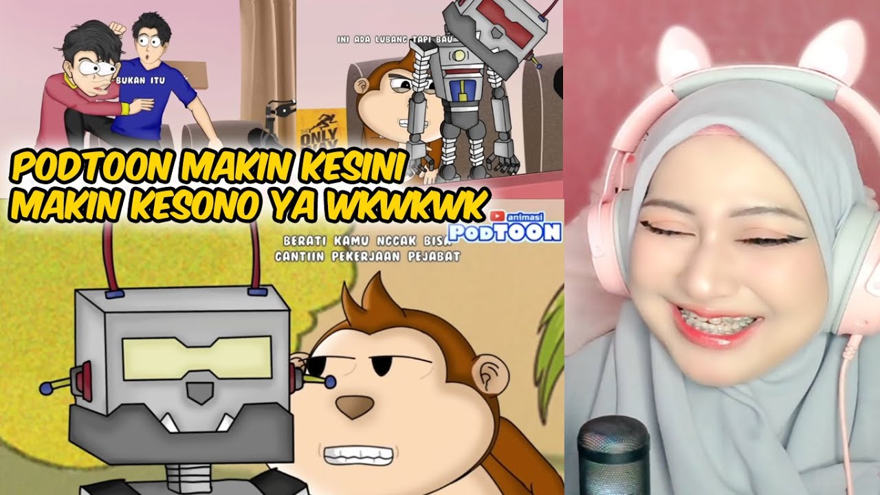 Reaction PODTOON ROBOT,ANAK SMA,DAN SHAZAM
