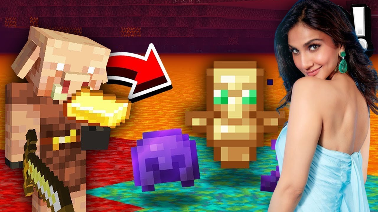 Minecraft, But Piglins Trade Super Structures...
