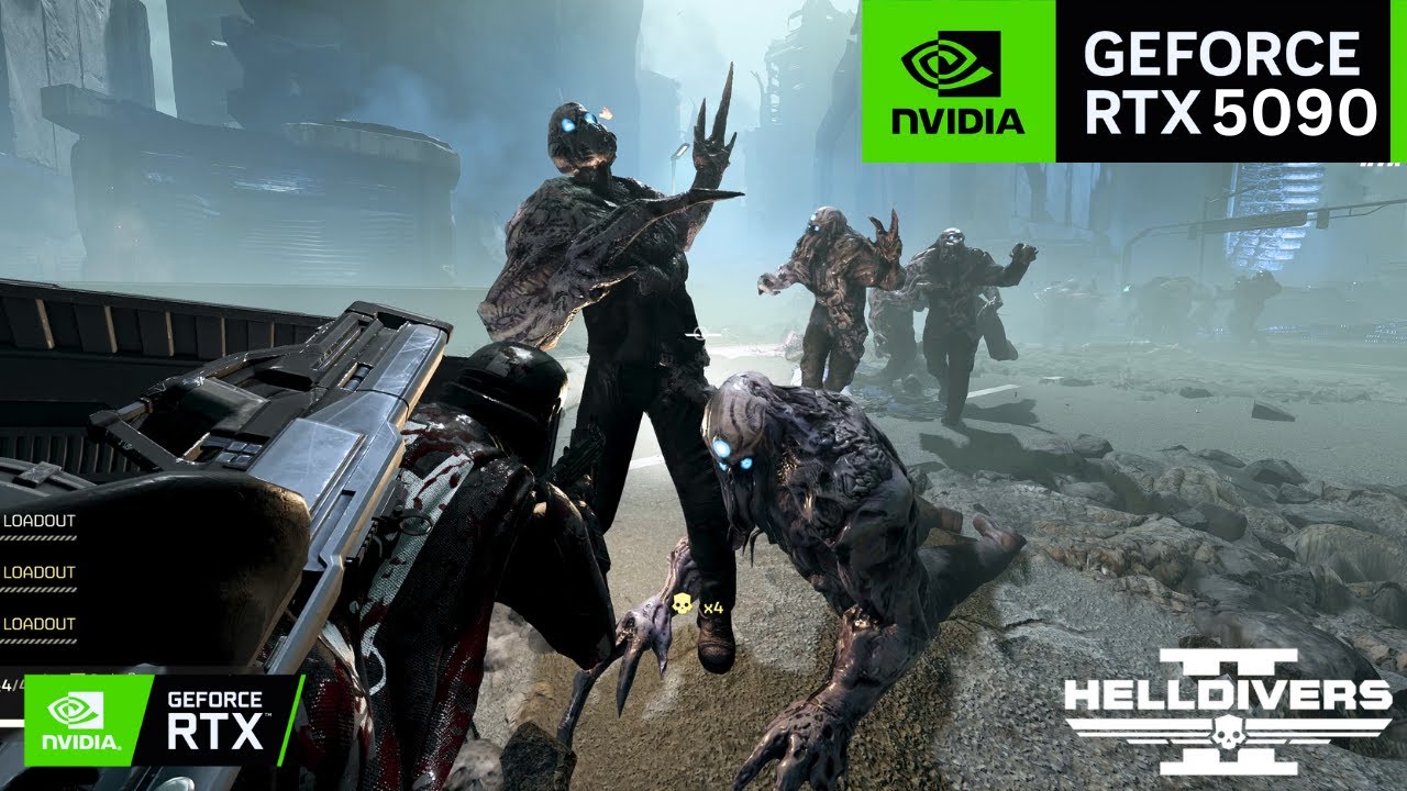 HELLDIVERS 2: RTX 5090 32GB (4K Maximum Graphics)